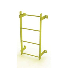 TRI-ARC - Rolling & Wall Mounted Ladders & Platforms Type: Fixed Ladder Style: Safety Cage - Exact Tool & Supply