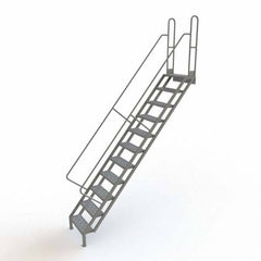 TRI-ARC - Rolling & Wall Mounted Ladders & Platforms Type: Stairway Slope Ladder Style: Stair Unit - Exact Tool & Supply