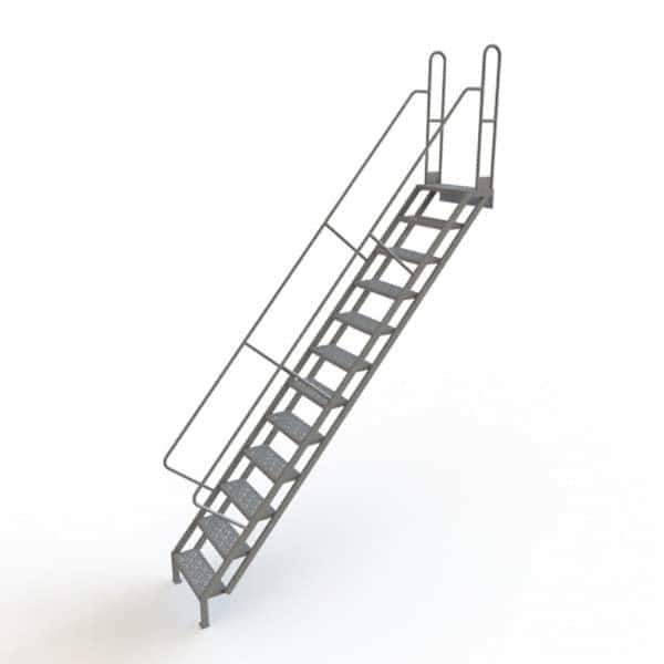 TRI-ARC - Rolling & Wall Mounted Ladders & Platforms Type: Stairway Slope Ladder Style: Stair Unit - Exact Tool & Supply