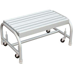 TRI-ARC - Step Stools Type: Step Stool Base Type: Mobile Wheel Base - Exact Tool & Supply