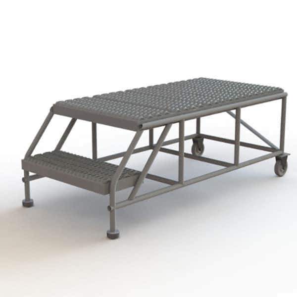TRI-ARC - Rolling & Wall Mounted Ladders & Platforms Type: Rolling Work Platform Style: Steel Work Platform - Exact Tool & Supply