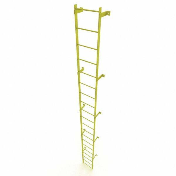 TRI-ARC - Rolling & Wall Mounted Ladders & Platforms Type: Fixed Ladder Style: Safety Cage - Exact Tool & Supply