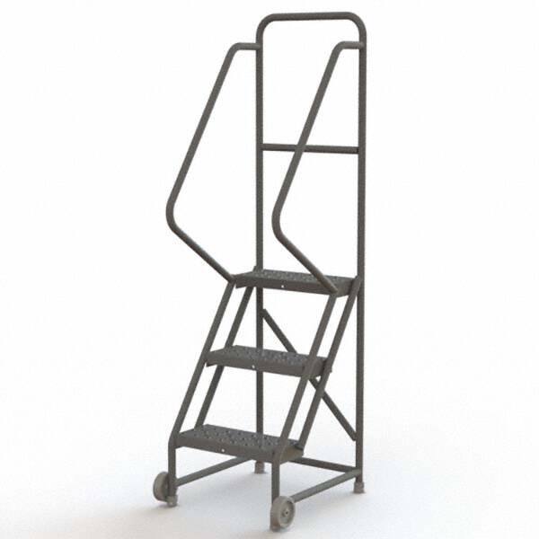 TRI-ARC - Rolling & Wall Mounted Ladders & Platforms Type: TiltNRoll Rolling Ladder Style: Tilt & Roll Safety Ladder - Exact Tool & Supply