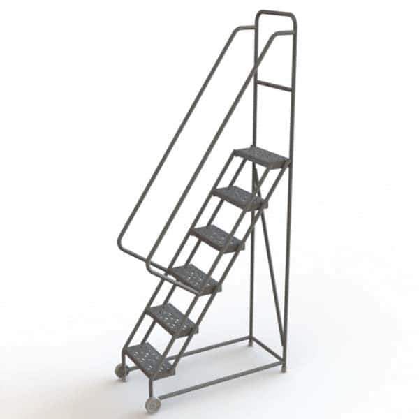 TRI-ARC - Rolling & Wall Mounted Ladders & Platforms Type: TiltNRoll Rolling Ladder Style: Tilt & Roll Safety Ladder - Exact Tool & Supply