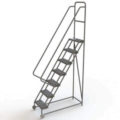 TRI-ARC - Rolling & Wall Mounted Ladders & Platforms Type: TiltNRoll Rolling Ladder Style: Tilt & Roll Safety Ladder - Exact Tool & Supply