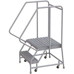 TRI-ARC - Rolling & Wall Mounted Ladders & Platforms Type: Rolling Warehouse Ladder Style: Rolling Safety Ladder - Exact Tool & Supply