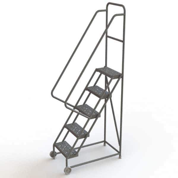TRI-ARC - Rolling & Wall Mounted Ladders & Platforms Type: TiltNRoll Rolling Ladder Style: Tilt & Roll Safety Ladder - Exact Tool & Supply