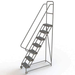 TRI-ARC - Rolling & Wall Mounted Ladders & Platforms Type: TiltNRoll Rolling Ladder Style: Tilt & Roll Safety Ladder - Exact Tool & Supply