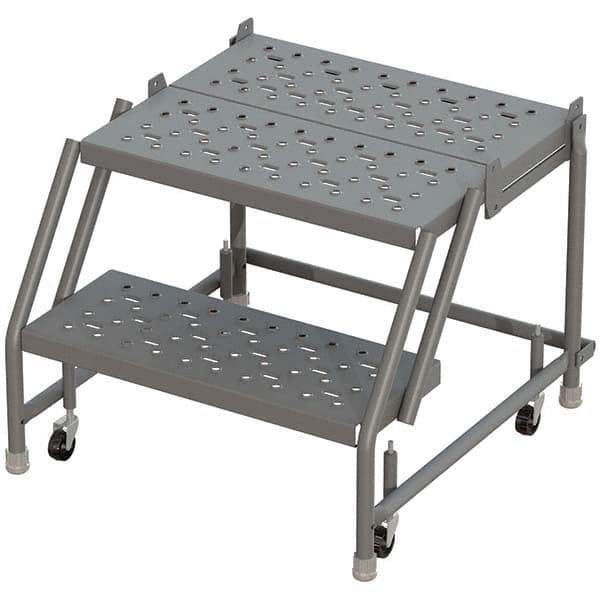 TRI-ARC - Rolling & Wall Mounted Ladders & Platforms Type: Rolling Warehouse Ladder Style: Rolling Platform Ladder - Exact Tool & Supply