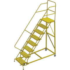 TRI-ARC - Rolling & Wall Mounted Ladders & Platforms Type: Stairway Slope Ladder Style: Forward Descent 50 Degree Incline - Exact Tool & Supply