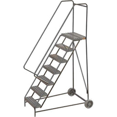 TRI-ARC - Rolling & Wall Mounted Ladders & Platforms Type: Rolling Warehouse Ladder Style: Rolling Safety Ladder - Exact Tool & Supply