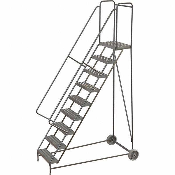 TRI-ARC - Rolling & Wall Mounted Ladders & Platforms Type: Rolling Warehouse Ladder Style: Rolling Safety Ladder - Exact Tool & Supply