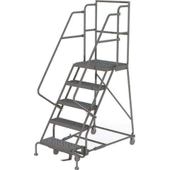 TRI-ARC - Rolling & Wall Mounted Ladders & Platforms Type: Rolling Warehouse Ladder Style: Rolling Platform Ladder - Exact Tool & Supply