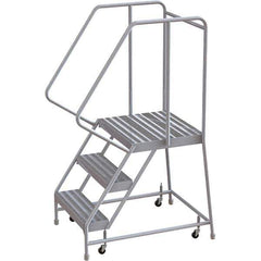 TRI-ARC - Rolling & Wall Mounted Ladders & Platforms Type: Rolling Warehouse Ladder Style: Rolling Safety Ladder - Exact Tool & Supply