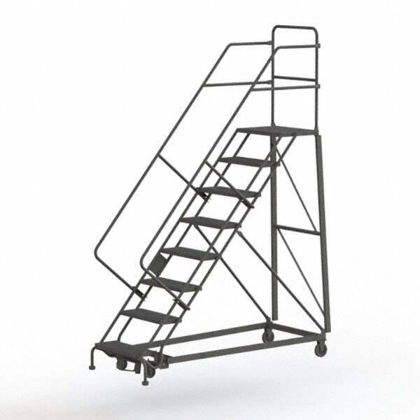 TRI-ARC - Rolling & Wall Mounted Ladders & Platforms Type: Stairway Slope Ladder Style: Rolling Safety Ladder - Exact Tool & Supply