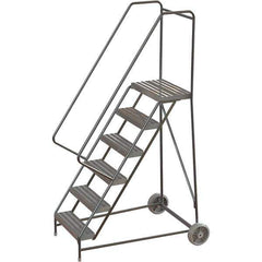 TRI-ARC - Rolling & Wall Mounted Ladders & Platforms Type: Rolling Warehouse Ladder Style: Rolling Safety Ladder - Exact Tool & Supply