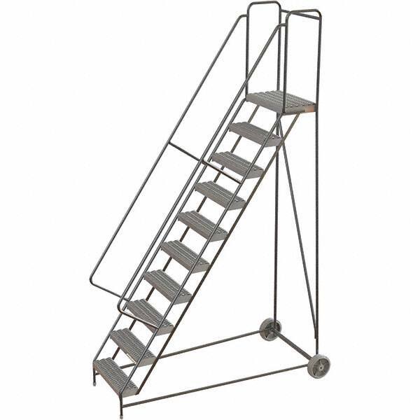 TRI-ARC - Rolling & Wall Mounted Ladders & Platforms Type: Rolling Warehouse Ladder Style: Rolling Safety Ladder - Exact Tool & Supply
