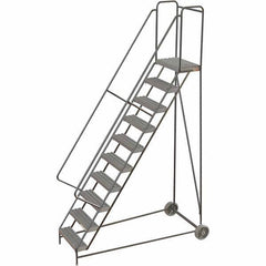 TRI-ARC - Rolling & Wall Mounted Ladders & Platforms Type: Rolling Warehouse Ladder Style: Rolling Safety Ladder - Exact Tool & Supply
