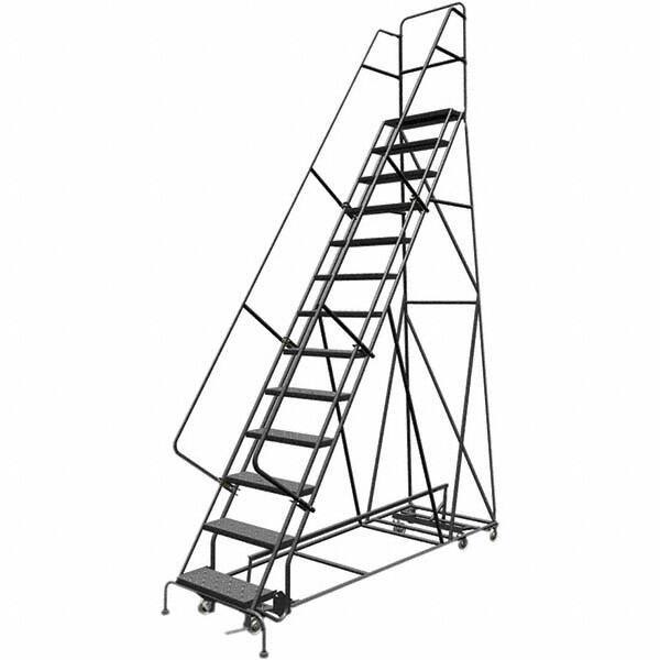 TRI-ARC - Rolling & Wall Mounted Ladders & Platforms Type: All-Directional Ladder Style: Rolling Safety Ladder - Exact Tool & Supply