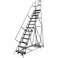 TRI-ARC - Rolling & Wall Mounted Ladders & Platforms Type: All-Directional Ladder Style: Rolling Safety Ladder - Exact Tool & Supply