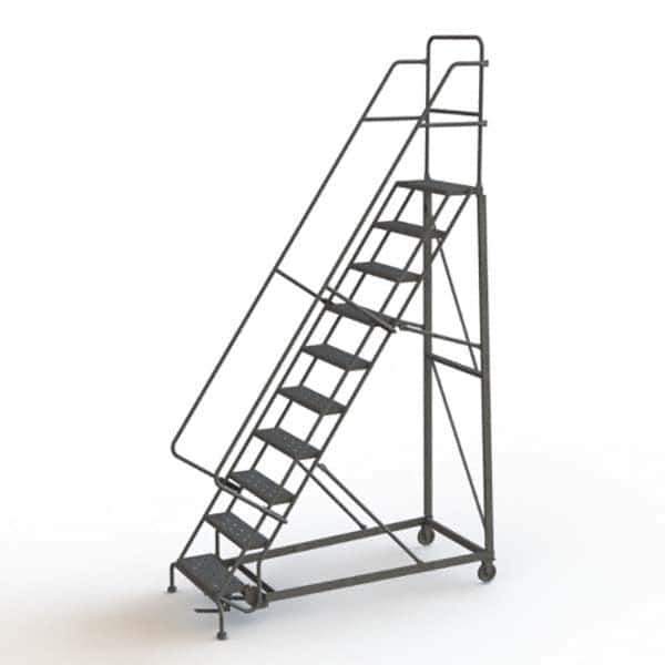 TRI-ARC - Rolling & Wall Mounted Ladders & Platforms Type: Rolling Warehouse Ladder Style: Rolling Safety Ladder - Exact Tool & Supply