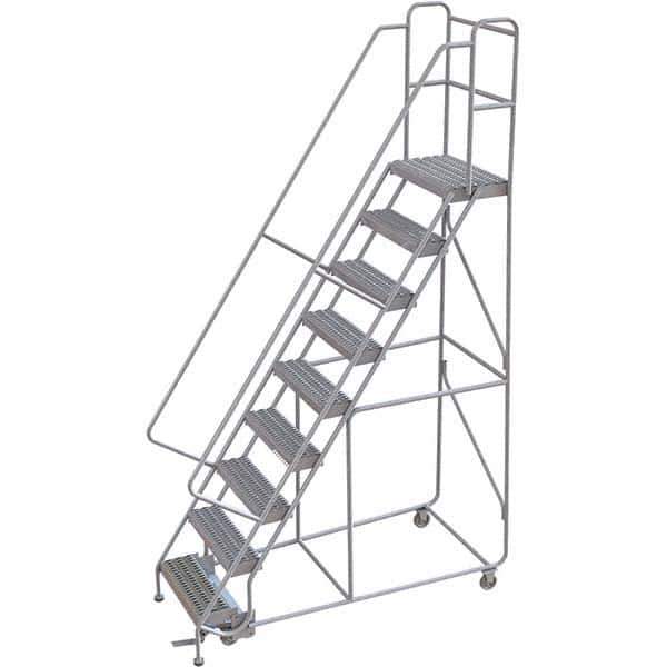 TRI-ARC - Rolling & Wall Mounted Ladders & Platforms Type: Rolling Warehouse Ladder Style: Rolling Safety Ladder - Exact Tool & Supply