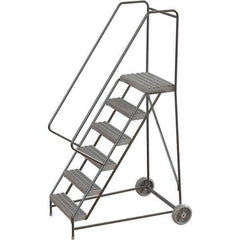 TRI-ARC - Rolling & Wall Mounted Ladders & Platforms Type: Rolling Warehouse Ladder Style: Rolling Safety Ladder - Exact Tool & Supply