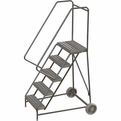 TRI-ARC - Rolling & Wall Mounted Ladders & Platforms Type: Rolling Warehouse Ladder Style: Rolling Safety Ladder - Exact Tool & Supply
