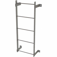 TRI-ARC - Rolling & Wall Mounted Ladders & Platforms Type: Fixed Ladder Style: Safety Cage - Exact Tool & Supply