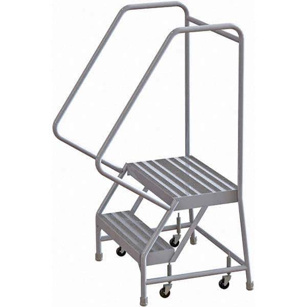 TRI-ARC - Rolling & Wall Mounted Ladders & Platforms Type: Rolling Warehouse Ladder Style: Rolling Safety Ladder - Exact Tool & Supply
