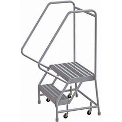 TRI-ARC - Rolling & Wall Mounted Ladders & Platforms Type: Rolling Warehouse Ladder Style: Rolling Safety Ladder - Exact Tool & Supply