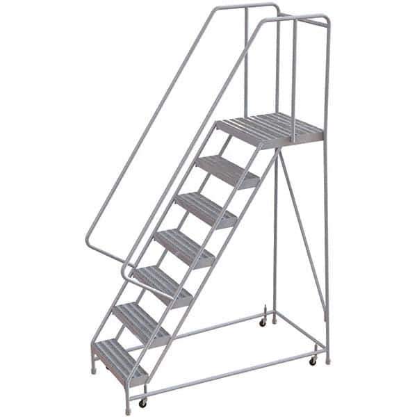TRI-ARC - Rolling & Wall Mounted Ladders & Platforms Type: Rolling Warehouse Ladder Style: Rolling Safety Ladder - Exact Tool & Supply
