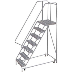 TRI-ARC - Rolling & Wall Mounted Ladders & Platforms Type: Rolling Warehouse Ladder Style: Rolling Safety Ladder - Exact Tool & Supply