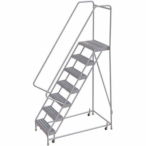 TRI-ARC - Rolling & Wall Mounted Ladders & Platforms Type: Rolling Warehouse Ladder Style: Rolling Safety Ladder - Exact Tool & Supply