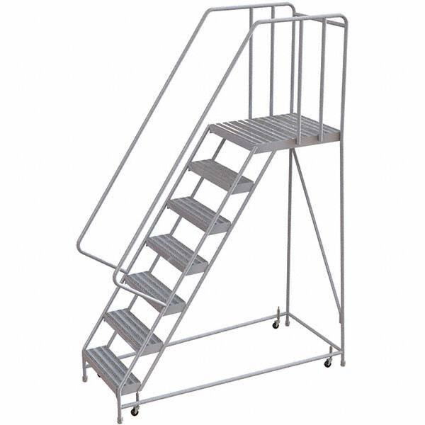 TRI-ARC - Rolling & Wall Mounted Ladders & Platforms Type: Rolling Warehouse Ladder Style: Rolling Safety Ladder - Exact Tool & Supply