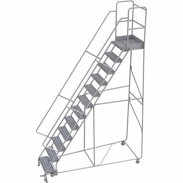 TRI-ARC - Rolling & Wall Mounted Ladders & Platforms Type: Rolling Warehouse Ladder Style: Rolling Safety Ladder - Exact Tool & Supply