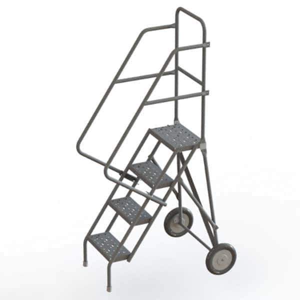 TRI-ARC - Rolling & Wall Mounted Ladders & Platforms Type: Rolling Style: Rolling Platform Ladder - Exact Tool & Supply