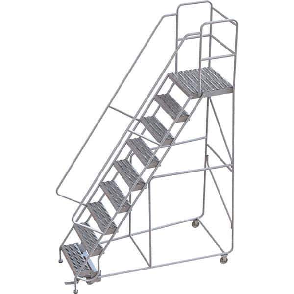 TRI-ARC - Rolling & Wall Mounted Ladders & Platforms Type: Rolling Warehouse Ladder Style: Rolling Safety Ladder - Exact Tool & Supply
