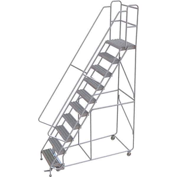 TRI-ARC - Rolling & Wall Mounted Ladders & Platforms Type: Rolling Warehouse Ladder Style: Rolling Safety Ladder - Exact Tool & Supply