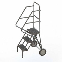 TRI-ARC - Rolling & Wall Mounted Ladders & Platforms Type: Rolling Style: Rolling Platform Ladder - Exact Tool & Supply