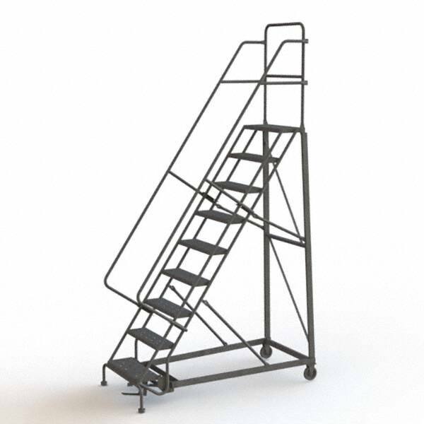 TRI-ARC - Rolling & Wall Mounted Ladders & Platforms Type: Rolling Warehouse Ladder Style: Rolling Safety Ladder - Exact Tool & Supply