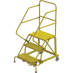 TRI-ARC - Rolling & Wall Mounted Ladders & Platforms Type: Stairway Slope Ladder Style: Forward Descent 50 Degree Incline - Exact Tool & Supply
