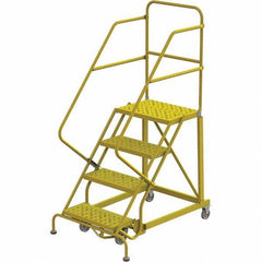 TRI-ARC - Rolling & Wall Mounted Ladders & Platforms Type: Stairway Slope Ladder Style: Forward Descent 50 Degree Incline - Exact Tool & Supply