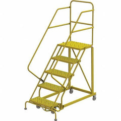 TRI-ARC - Rolling & Wall Mounted Ladders & Platforms Type: Stairway Slope Ladder Style: Forward Descent 50 Degree Incline - Exact Tool & Supply