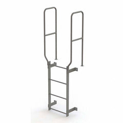 TRI-ARC - Rolling & Wall Mounted Ladders & Platforms Type: Fixed Ladder Style: Safety Cage - Exact Tool & Supply