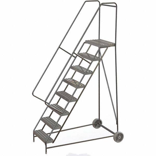 TRI-ARC - Rolling & Wall Mounted Ladders & Platforms Type: Rolling Warehouse Ladder Style: Rolling Safety Ladder - Exact Tool & Supply