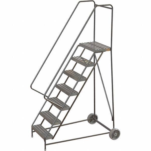 TRI-ARC - Rolling & Wall Mounted Ladders & Platforms Type: Rolling Warehouse Ladder Style: Rolling Safety Ladder - Exact Tool & Supply