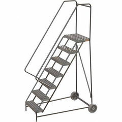 TRI-ARC - Rolling & Wall Mounted Ladders & Platforms Type: Rolling Warehouse Ladder Style: Rolling Safety Ladder - Exact Tool & Supply