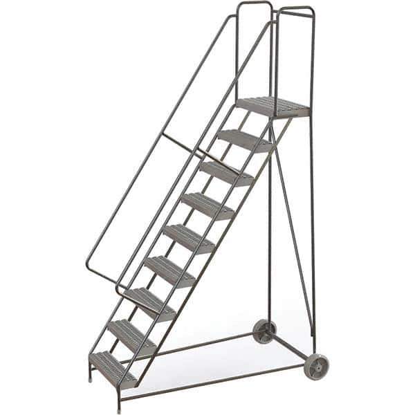 TRI-ARC - Rolling & Wall Mounted Ladders & Platforms Type: Rolling Warehouse Ladder Style: Rolling Safety Ladder - Exact Tool & Supply