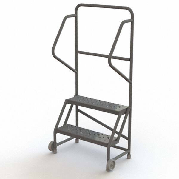 TRI-ARC - Rolling & Wall Mounted Ladders & Platforms Type: TiltNRoll Rolling Ladder Style: Tilt & Roll Safety Ladder - Exact Tool & Supply
